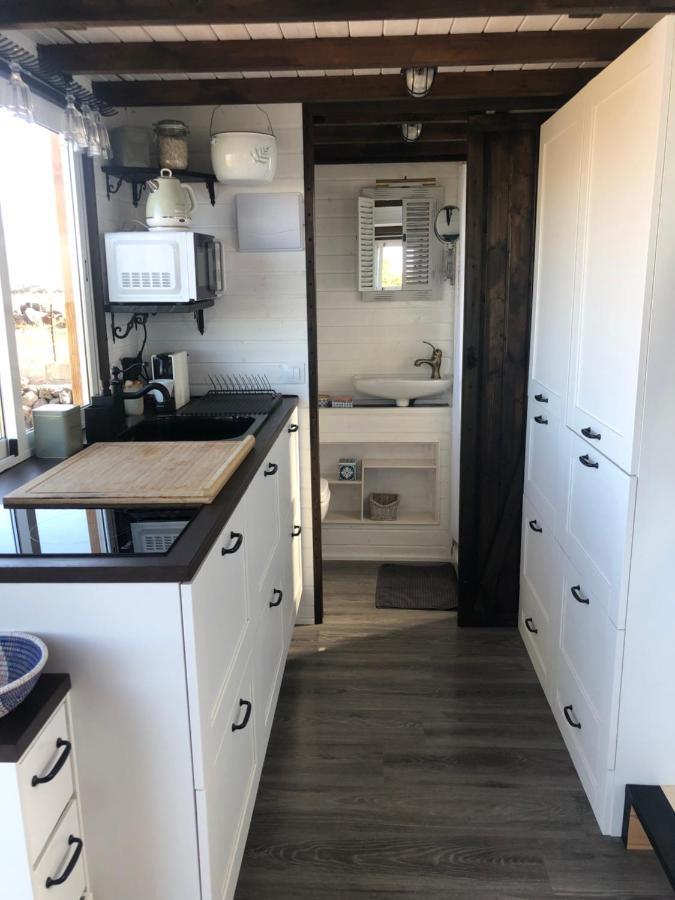 Tinyhouse Luna With Ac, Bbq And Beautiful View La Vegueta Eksteriør bilde
