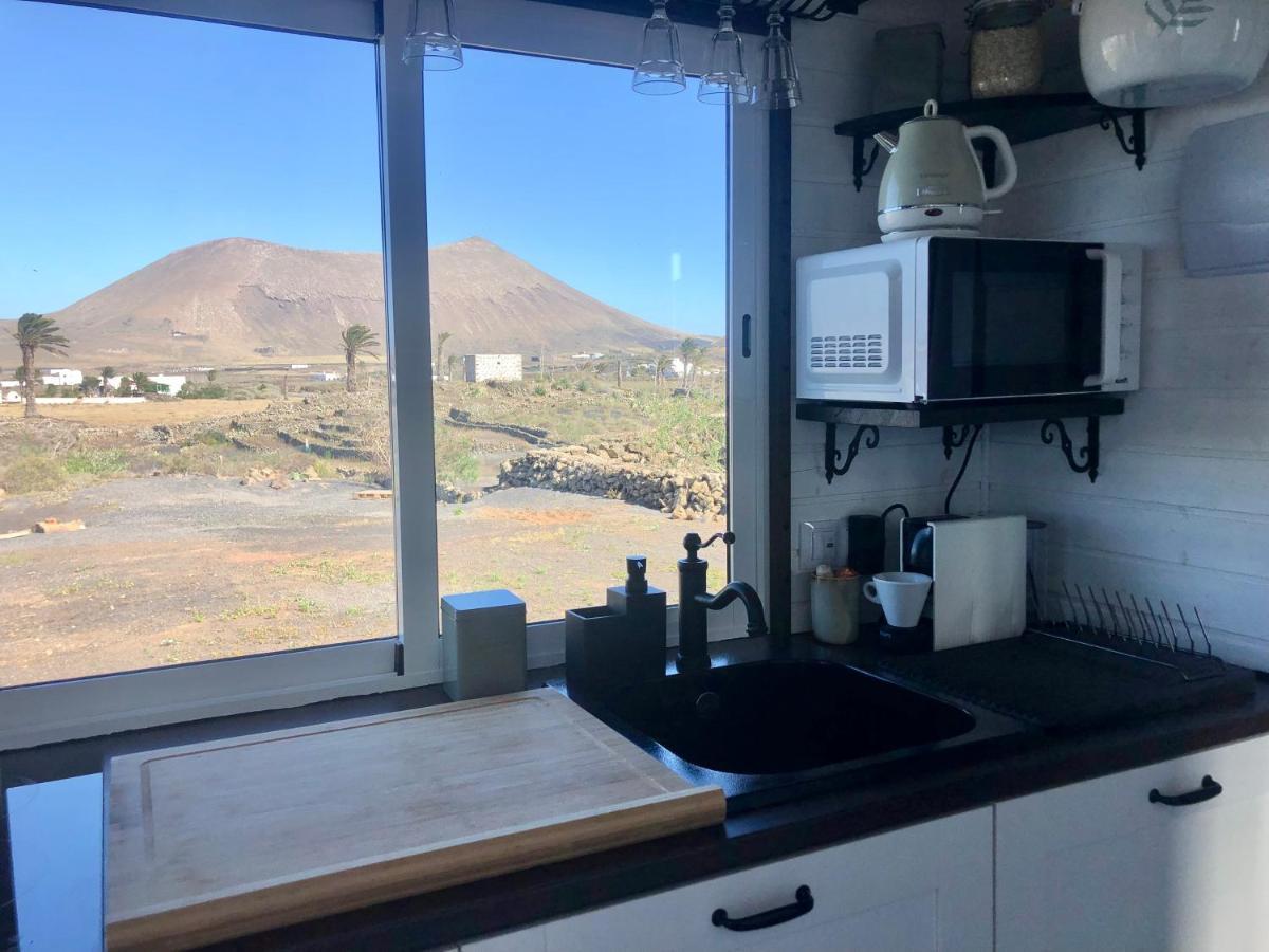 Tinyhouse Luna With Ac, Bbq And Beautiful View La Vegueta Eksteriør bilde