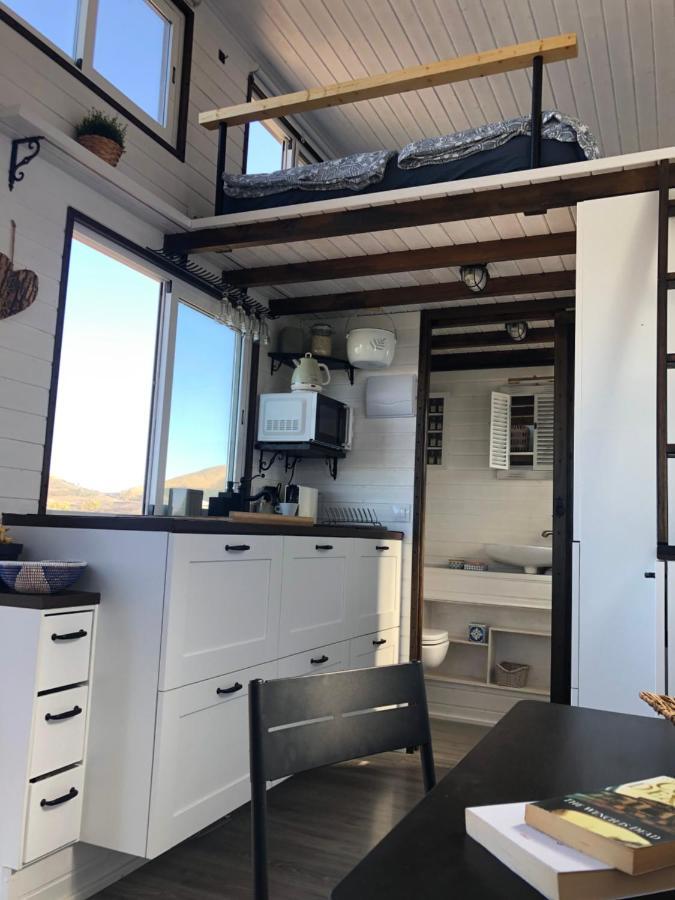 Tinyhouse Luna With Ac, Bbq And Beautiful View La Vegueta Eksteriør bilde