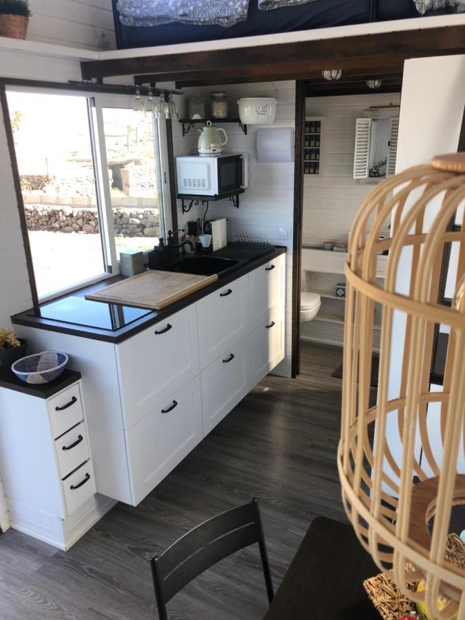 Tinyhouse Luna With Ac, Bbq And Beautiful View La Vegueta Eksteriør bilde