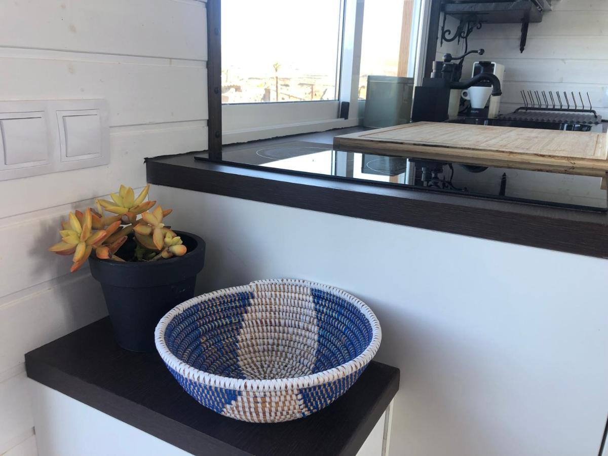 Tinyhouse Luna With Ac, Bbq And Beautiful View La Vegueta Eksteriør bilde