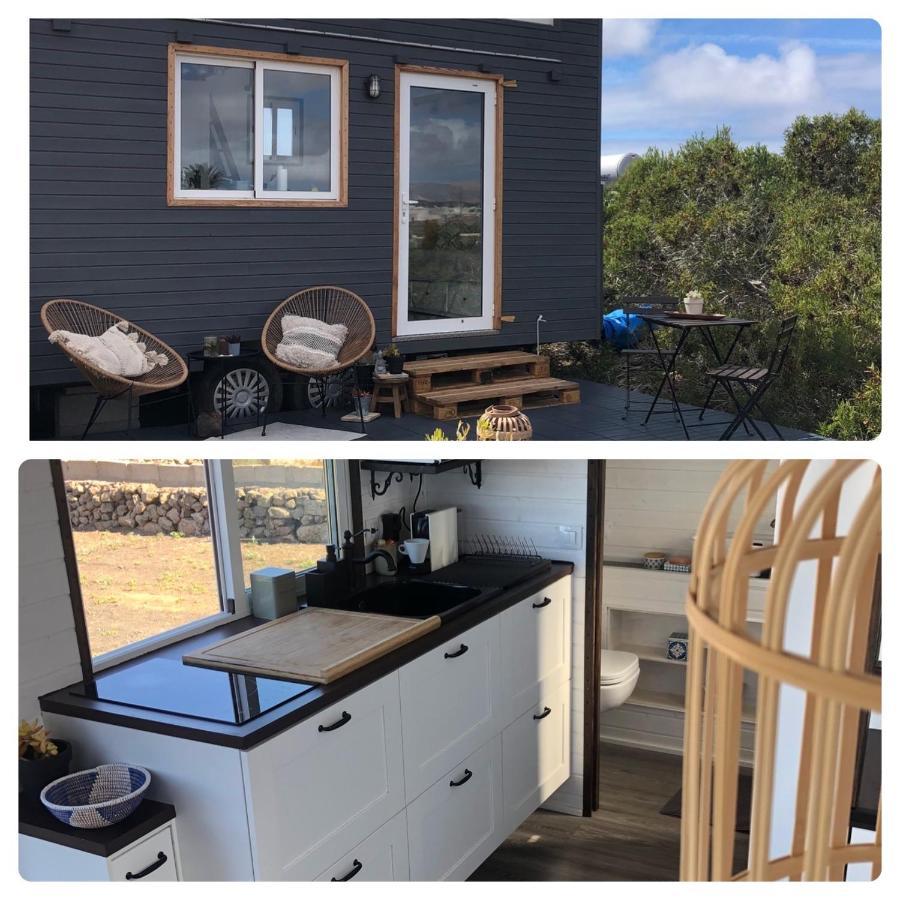 Tinyhouse Luna With Ac, Bbq And Beautiful View La Vegueta Eksteriør bilde